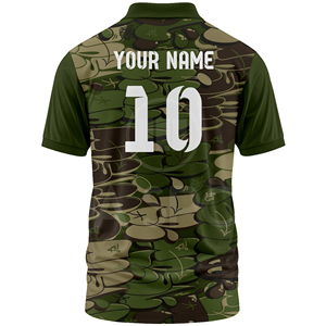 Maillot de cricket pour homme le plus vendu, impression numérique, personnalisé, manches courtes, léger, respirant, écologique, par Wida Sports - Product Image 3