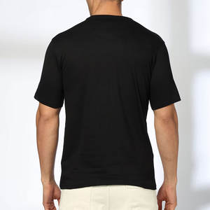 Camiseta de Hombre con Estampado Personalizado, Diseño Sólido, Venta Directa de Fábrica en Pakistán, Última Llegada, la Mejor Camiseta para Hombre - Product Image 4