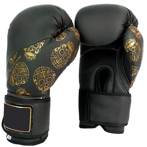 Gants de boxe professionnels pour hommes, personnalisés avec logo, haute qualité, résistants, protection UV pour l'extérieur, entraînement de combat, arts martiaux - Product Image 1