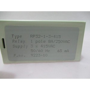 รีเลย์ลำดับเฟส C-mac RP32-1-3-415, Varian - อุปกรณ์และอะไหล่เซมิคอนดักเตอร์ระดับโลกที่เชื่อถือได้ - Product Image 5