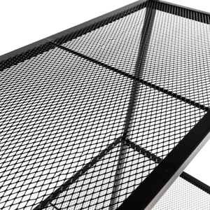 <b>Black</b> 4-Shelf Metal <b>Bookcase</b> Multifunctional Ladder Shaped Plant Flower Stand Rack Bookrack Storage Shelves - Product Image 6