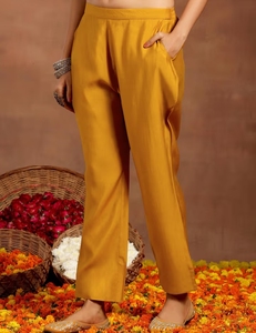 Ensemble Salwar Kameez traditionnel KV pour femme, brodé, réversible, séchage rapide, infroissable, en rayonne et soie, avec pantalon et dupatta - Product Image 3