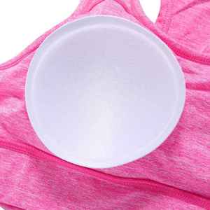 Women's Eco Friendly Nylon Sports Bra Removable <b>Padding</b> High Support Quick Dry Yoga Gym Fitness Workout Activewear Top - Product Image 3