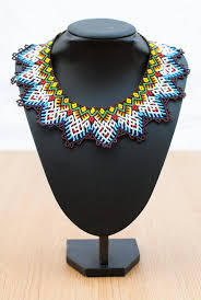 Collier perlé Huichol de qualité supérieure pour anniversaire, Noël, mariage, anniversaire de mariage, fête - Product Image 2