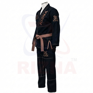 บริการ OEM จากโรงงานโดยตรง ชุดคิโมโนฝึกซ้อม BJJ ผ้าฝ้าย 100% 500 กรัม ลายพิมพ์ตะตามิ ตะเข็บแบบพิเศษ โลโก้ด้านหน้าสั่งทำได้ ทนทาน ระบายอากาศได้ดี - Product Image 5