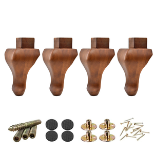 Modern Solid Wood <b>Sofa</b> <b>Legs</b> Heavy Duty Couch Feet <b>for</b> Furniture <b>Replacement</b> Living Room Design - Product Image 3