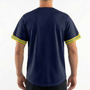 Nueva Camiseta de Béisbol de Secado Rápido, Transpirable, Talla Grande, Ropa Deportiva de la Mejor Calidad, 100% Poliéster, Servicio OEM - Product Image 6
