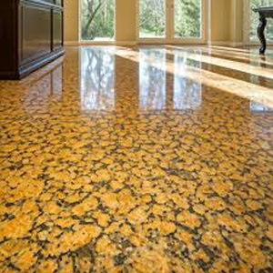 Granito Dorado de Alaska, Piedra Natural Pulida Elegante y Lisa para Construcción de Edificios y Aplicaciones Interiores - Product Image 2