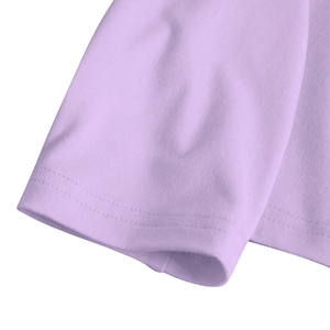 Camiseta Casual de Manga Larga para Mujer, Cuello Redondo, Tela Suave y Elástica, Básica para Uso Diario, Cómoda, Holgada, Transpirable, de Color Sólido - Product Image 4
