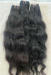 Máquina de calidad superior Trama doble Templo DEL SUR DE LA India Cabello humano Exportador directo Cabello humano sin procesar - Product Image 2