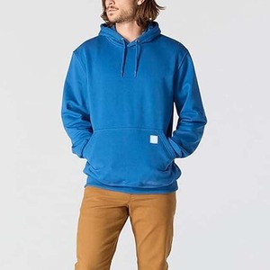 Sudaderas Extra Grandes Unisex de Alta Calidad con Bordado Invernal y Estampado Puff Personalizadas en Poliéster y Algodón para Hombre, Color Azul Claro - Product Image 4