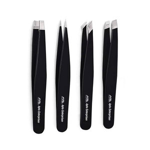 <b>Hair</b> <b>Removal</b> Kit Pointed Tweezers Precision Scissors Stainless Steel Eco-Friendly <b>Eyebrow</b> Tweezers Set for Women Ingrown Facial - Product Image 2