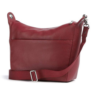 Bolso de Hombro de Cuero Genuino para Mujer, Bolso Cruzado con Cremallera, Correa Ajustable, Bolso Tipo Tote con Textura Granulada para Viajes Diarios - Product Image 2