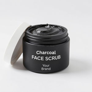 Exfoliante Facial de Carbón con Té Verde Orgánico, AHA, Aclarante, Limpieza Profunda de Poros, Control de Grasa, Eliminación de Puntos Negros, Piel Suave y Luminosa, Detox - Product Image 6