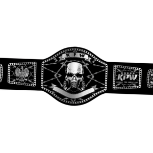 Ceinture de championnat de lutte personnalisée avec crâne, trophée de haute qualité sur le thème de KPW, édition exclusive pour collectionneurs - Product Image 5