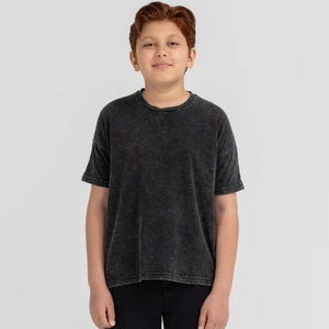 Camisa de mezclilla para todas las estaciones, unisex, OEM, estilo casual, transpirable, 100% algodón, cuello redondo, con logotipo personalizado, 360g, unisex - Product Image 1