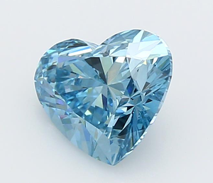 Diamant bleu cœur de 2 carats, coupe exquise, rare, fantaisie, romantique, diamant non monté pour une œuvre maîtresse de haute joaillerie personnalisée - Product Image 1