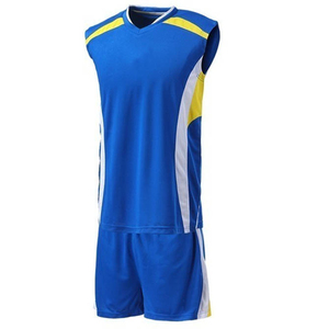Ensembles d'uniformes de volley-ball personnalisés de haute qualité, impression par transfert thermique, 100% polyester, unisexe, adulte, imperméable, respectueux de l'environnement - Product Image 4