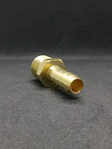 Adaptateur de tuyau rond en laiton moulé de 1 pouce, haute pression, finition polie, raccord industriel, pièce de quincaillerie de plomberie - Product Image 1