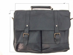 Bolsas de cuero para portátiles con correa larga. - Product Image 3