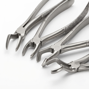 OPTITECH DE-4300 Extraction Forceps <b>Kit</b> 7Pc Set General Surgery Dental Instruments Manual German Stainless Steel Class II CE - Product Image 4