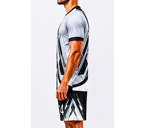 Camisetas de Fútbol para Hombre, Conjuntos de Uniformes Personalizables con Logotipo Impreso a Color, 100% Poliéster, Tecnología de Corte Automatizado - Product Image 5