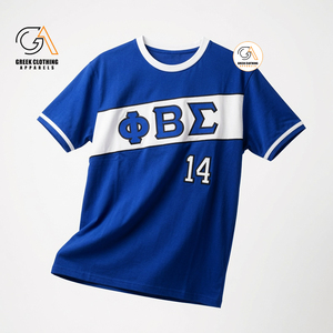 เสื้อยืดผู้ชาย ฟิ เบต้า ซิกมา พรีเมียม คอตตอน 1914 สไตล์ทางการ แขนสั้น ทรงปกติ เป็นมิตรกับสิ่งแวดล้อม - Product Image 4