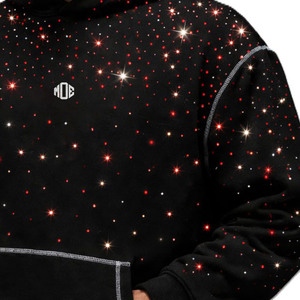 Sweat-shirts personnalisés avec strass, coton lourd 400 GSM, coupe oversize à épaules tombantes, pull pour homme, vente en gros directe d'usine - Product Image 4