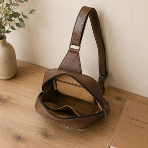 Bolso Bandolera de Cuero Genuino con Pelo de Vaca Estilo Western, Bolso Cruzado Boho Azteca, Manta de Silla de Montar, Bolso de Pecho para Viaje Hecho a Mano Estilo Western - Product Image 4