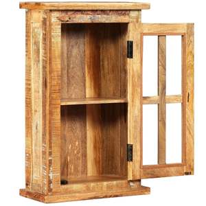 Armoire murale en bois massif récupéré 17,3''x8,3''x28,3'' pour le rangement de la cuisine - Product Image 3