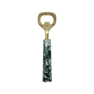 Hot Selling White Marble Handle Gold Bottle Opener Luxury Beer Opener Premium Kitchen Bar Tool Gift - Product Image 3