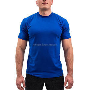 Meilleure qualité hommes T-Shirt couleur unie sur mesure nouveau style hommes coton t-shirts de bonne qualité respirant hommes T-shirts - Product Image 1