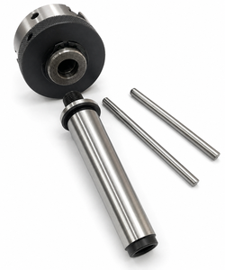 Mandrin de tour miniature auto-centrant à 3 mors de 65 mm avec tige de mandrinage MT2 |   M14 X 1 Thread Delhi Origin - Product Image 3