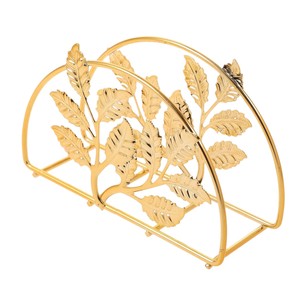 Porta Servilletas de Hierro con Acabado en Polvo Negro Mate en Forma de Piña de Diseño Minimalista para Decoración del Hogar y de la Cocina. - Product Image 4