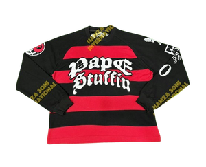 เสื้อสเวตเชิ้ตผู้ชาย Pape Bruffin คอกลม ผ้าฟลีซบุซับใน เป็นมิตรต่อสิ่งแวดล้อม ทรงปกติ สไตล์สตรีทแวร์ แขนยาว สำหรับฤดูใบไม้ร่วง - Product Image 1