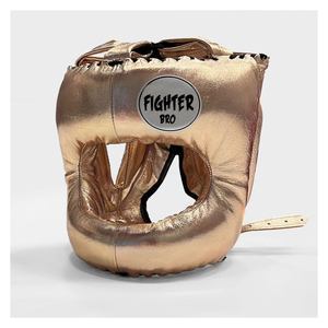 Casque de protection en cuir artificiel pour la boxe, conçu pour l'entraînement MMA et Muay Thai, taille personnalisée - Product Image 2