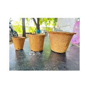 Maceta de Fibra de Coco Natural para Viveros, Ideal para Plantar, Cultivar y Exportar Plántulas - Product Image 1