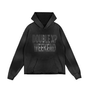 Sweat à capuche surdimensionné en molleton de coton pour homme, col rond, épaules tombantes, logo brodé, tissu français, idéal pour l'hiver, avec option OEM - Product Image 3