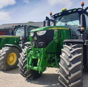 รถแทรกเตอร์จอห์นเดียร์ 5050 D มือสองคุณภาพดีสำหรับงานเกษตร พร้อมอุปกรณ์ตักดิน รถแทรกเตอร์ใช้งานได้ นำเข้าจากออสเตรีย ราคาถูก - Product Image 6