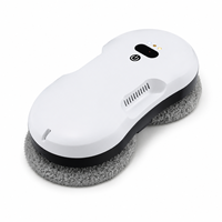 Robot lave-vitres intelligent à jet d'eau bidirectionnel 2800Pa, ultra-plat 62mm, 980g, moteur sans balais, télécommande IR, direct usine, faible MOQ