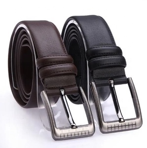 Ceintures en cuir de vachette véritable de luxe, nouvelle conception personnalisée, avec boucle à ardillon, pour homme, en cuir véritable - Product Image 4
