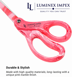 Ciseaux Putford blancs, petits ciseaux mignons pour broderie, mini-ciseaux bicolores circulaires de Degen - Product Image 3