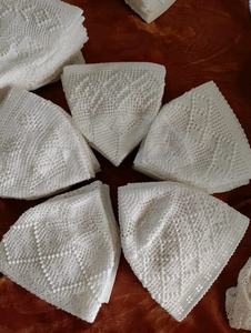 คุณภาพสูงถักมือ Kufi หมวกสําหรับชายมุสลิมสวดมนต์ Tupi ฮาจีขายส่งสบายๆหมวกสําหรับใช้ประจําวันจากบังคลาเทศ - Product Image 3