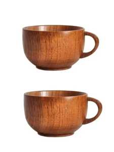 Taza de Té y Café de Madera Clásica Hecha a Mano, a Prueba de Fugas, Duradera, Ecológica, Regalo Empresarial, Venta al Por Mayor - Product Image 4