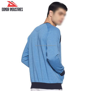 2025 hommes de haute qualité nouveaux sweats élégants bonne vente personnalisé contraste couleur Highland mode polaire pour automne solide OEM - Product Image 2