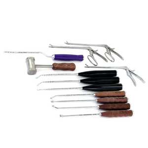 Juego de curetas lumbares para cirugía de columna, instrumentos quirúrgicos ortopédicos y de neurocirugía, de acero inoxidable de grado hospitalario - Product Image 4