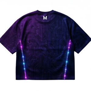 Camiseta con Cristales de Imitación, Diseño de Marca de Lujo, Logotipo Personalizado, Algodón Grueso, Ropa Urbana, Camisetas Gráficas para Hombre - Product Image 3