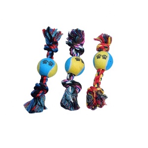 Chien en peluche de luxe dents propres corde fournisseurs de jouets en peluche grinçant - Product Image 5