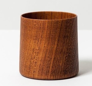Mug en bois fait main, tasse à café en bois massif naturel, style rustique, vaisselle écologique pour la maison, la cuisine, le café - Product Image 4