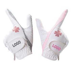 Gants de golf unisexes en cuir véritable à doigts complets, sur mesure, qualité supérieure, prix abordable, les plus vendus, avec logo personnalisé et boucle - Product Image 4